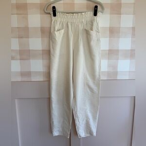a new day Cream Elastic Pull-On Pants